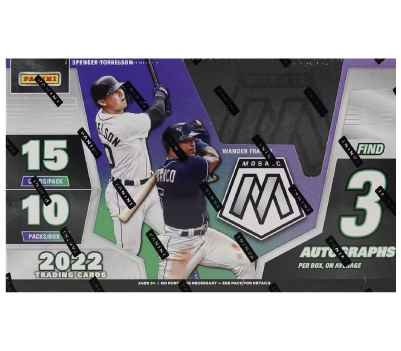 2022 Panini Mosaic Baseball Hobby Box