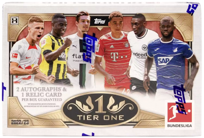 2022/23 Topps Tier One Bundesliga Soccer Hobby Box