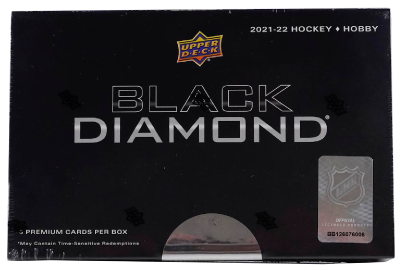 2021/22 Upper Deck Black Diamond Hockey Hobby Box