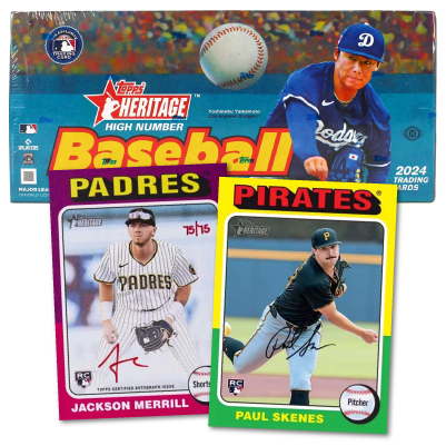 2024 Topps Heritage High Number Baseball Hobby Box