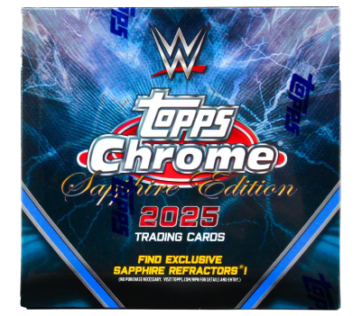 2025 Topps Chrome WWE Sapphire Edition Wrestling Hobby Box