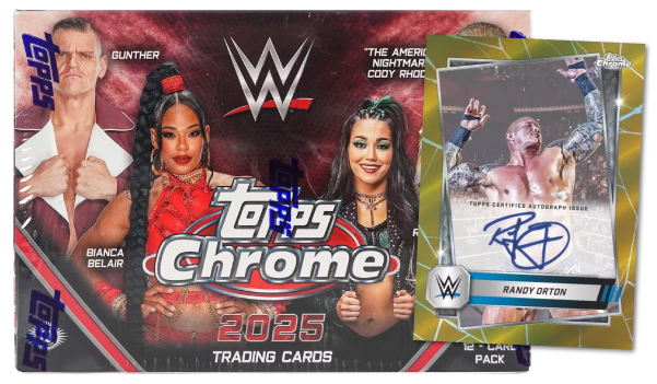 2K Mania 2025 Topps Chrome WWE Breaker Delight 6-Box Break