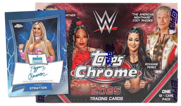 2K Mania 2025 Topps Chrome WWE Breaker Delight 6-Box Break