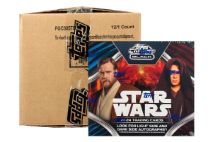 2024 Topps Star Wars Chrome Black Hobby 12-Box Case Break