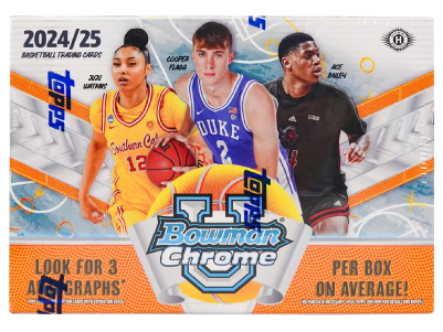 2024/25 Bowman University Chrome Basketball Breaker Delight Box
