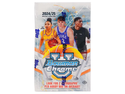 2024/25 Bowman University Chrome Basketball Hobby Box