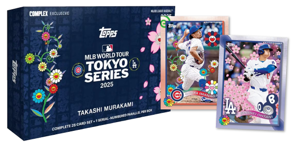 2025 Topps Baseball MLB World Tour Tokyo Series Takashi Murakami Box