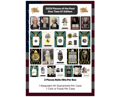 Pieces of the Past One Time Series 1 Hobby Box (Super Break 2025)