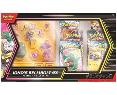 Pokemon Iono's Bellibolt ex Premium Collection Box
