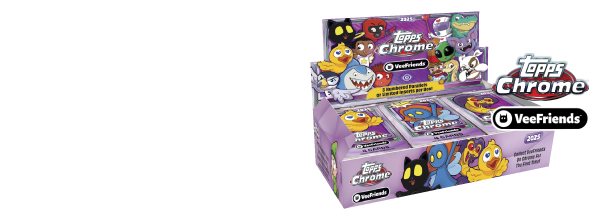 We're buying 2025 Topps Chrome VeeFriends