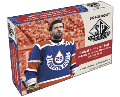 2024/25 Upper Deck SP Game Used Hockey Hobby Box