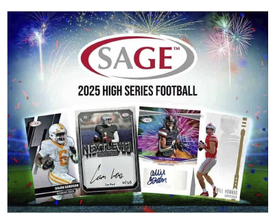 2025 Sage High Series Football Hobby Box