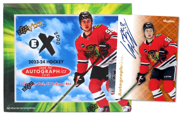 2023/24 Upper Deck Skybox E-X 2000 Hockey Hobby Box