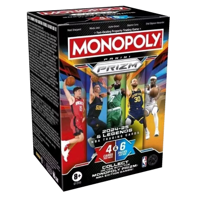 2024/25 Panini Prizm Monopoly Basketball 6-Pack Blaster Box