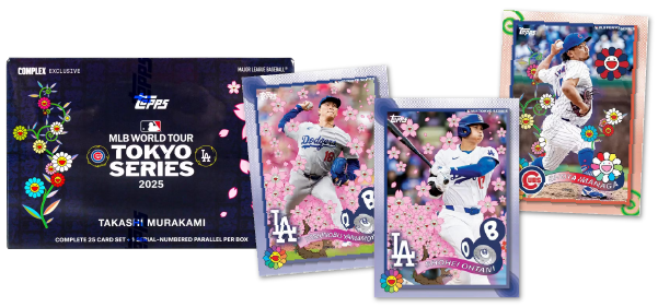 2025 Topps Baseball MLB World Tour Tokyo Series Takashi Murakami Box