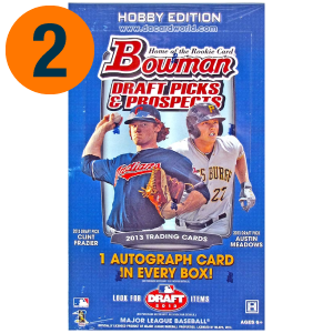 2013 Bowman Draft Picks & Prospects Baseball Hobby Box