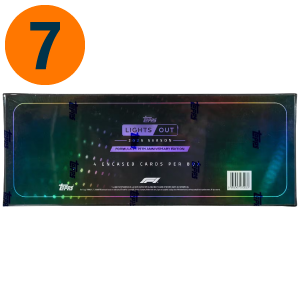 2025 Topps Lights Out Formula 1 F1 Hobby Box