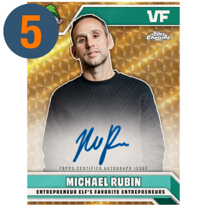 VeeFriends Chrome Michael Rubin Auto Superfractor 1/1