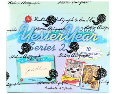 2025 Historic Autographs YesterYear Series 2 Hobby Box