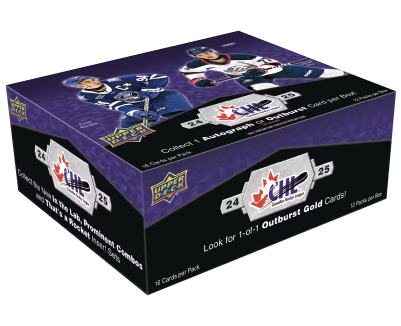 2024/25 Upper Deck CHL Hockey Hobby Box
