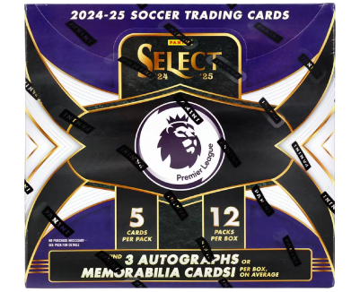 2024/25 Panini Select Premier League EPL Soccer Hobby Box