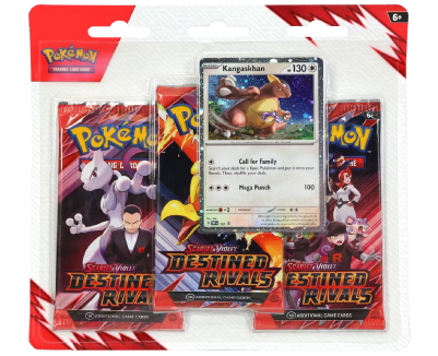 Pokemon Scarlet & Violet: Destined Rivals 3-Pack Blister