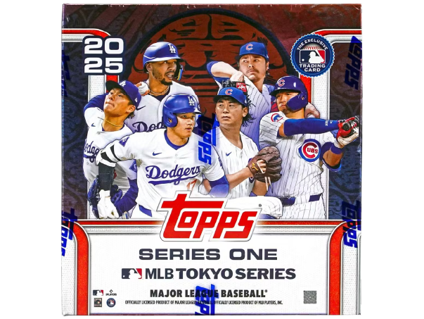 2025 Topps Series 1 Baseball MLB World Tour Tokyo Series Box