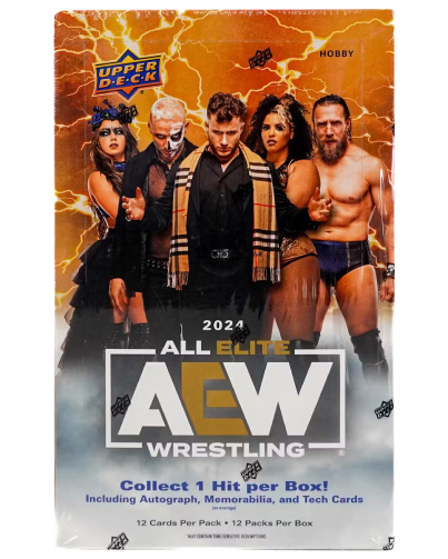 2024 Upper Deck AEW Wrestling Hobby Box