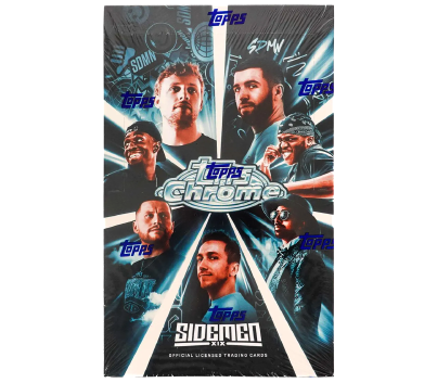 2024 Topps x Sidemen Chrome Soccer Hobby Box