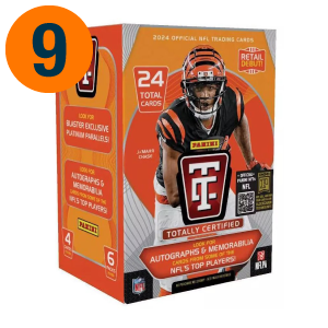 2024 Panini Totally Certified Football 6-Pack Blaster Box