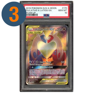 2019 Pokémon Latias & Latios GX #170 Team Up PSA 10