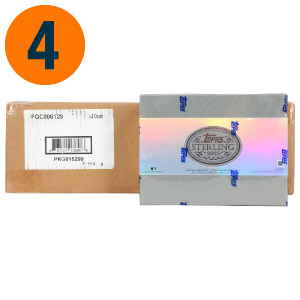 2025 Topps Sterling Baseball Hobby 4-Box Case