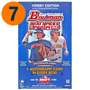 2013 Bowman Draft Picks & Prospects Baseball Hobby Box