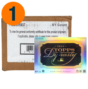 2024 Topps Dynasty Baseball Hobby 5-Box Case