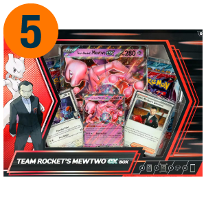 Pokemon Team Rocket's Mewtwo ex Box
