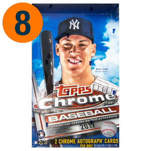 2017 Topps Chrome Baseball Hobby Box