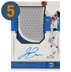 2018/19 Panini National Treasures Jalen Brunson RPA /99