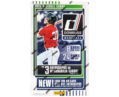 2025 Panini Donruss Baseball Hobby Box