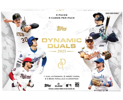 2025 Topps Dynamic Duals Baseball Hobby Box