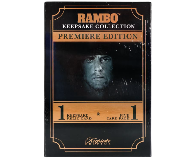 Keepsake Rambo Collection Premiere Edition Hobby Box (Super Break 2024)