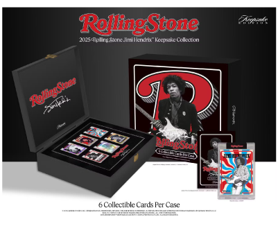 2025 Rolling Stone Jimi Hendrix Keepsake Premiere Edition Hobby Box