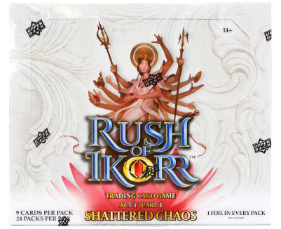 Rush of Ikorr TCG Shattered Chaos Booster Box (Upper Deck 2025)