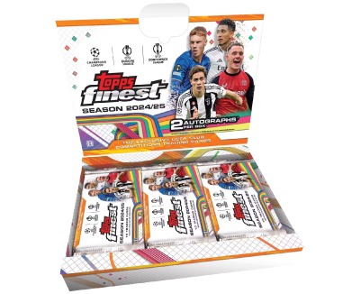 2024/25 Topps UEFA Club Competitions Finest Soccer Hobby Box