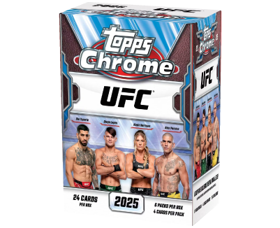 2025 Topps Chrome UFC 6-Pack Blaster Box