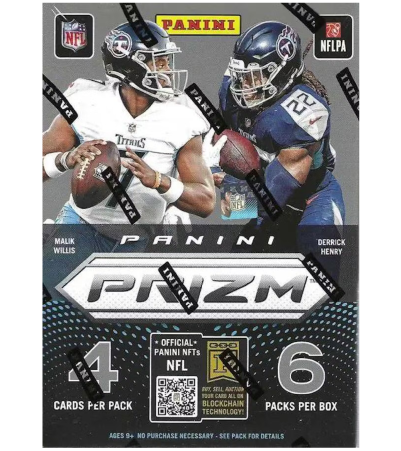 2022 Panini Prizm Football 6-Pack Blaster Box