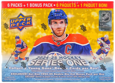 2024/25 Upper Deck Series 1 Hockey Mega Box