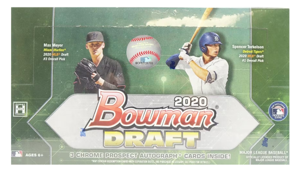 2020 Bowman Draft Baseball Hobby Jumbo Box