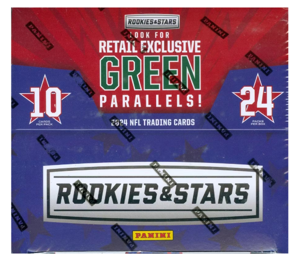 2024 Panini Rookies & Stars Football Retail 24-Pack Box