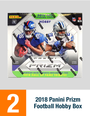 2018 Panini Prizm Football Hobby Box