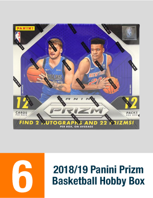 2018/19 Panini Prizm Basketball Hobby Box